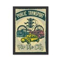 Public Transport Kép (35 x 45), MDF , Polisztirén, Színes