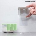 Handstore InnovaGoods 2 db Konyhai tároló levehető ragasztóbal és kiskanállal, 420 ml
