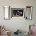 Neostill Kép 2 db dísz tükörrel, hőálló üveg, 50 x 70 cm/30 x 70 cm