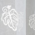 Eurofirany függöny, Eleonora, 400x145 cm, poliészter, fehér / krém