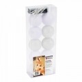 White Fényfüzér 10 LED-el, Heinner Home, 180 cm, műanyag, fehér