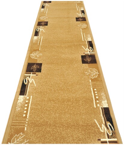Rustavi Előszoba szőnyeg, Decorino, 120x400 cm, polipropilén, bézs