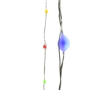 String Kültéri fényfüzér, Lumineo, 100 LED, többszínű