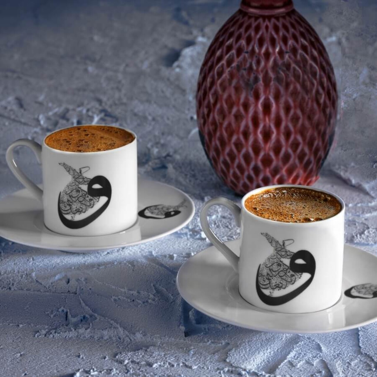 Kutahya Porselen Kávés készlet, RU12KT5110448, 12 darabos, porcelán