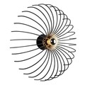Lion Fali lámpa, Maison In Design, Ø56 cm, 1 x E27, 100W, fekete
