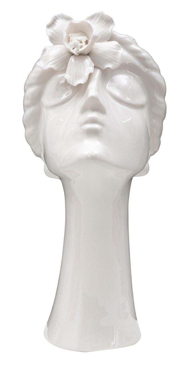 Váza Woman Purity, Mauro Ferretti, 19x13,6x32,8 Cm, Porcelán