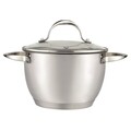 Muhler fedős edény, MR-509S, rozsdamentes acél / üveg, 24 cm, 5,5 L