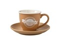 Brandani 4 db Csésze kistányérral, 60 ml, porcelán