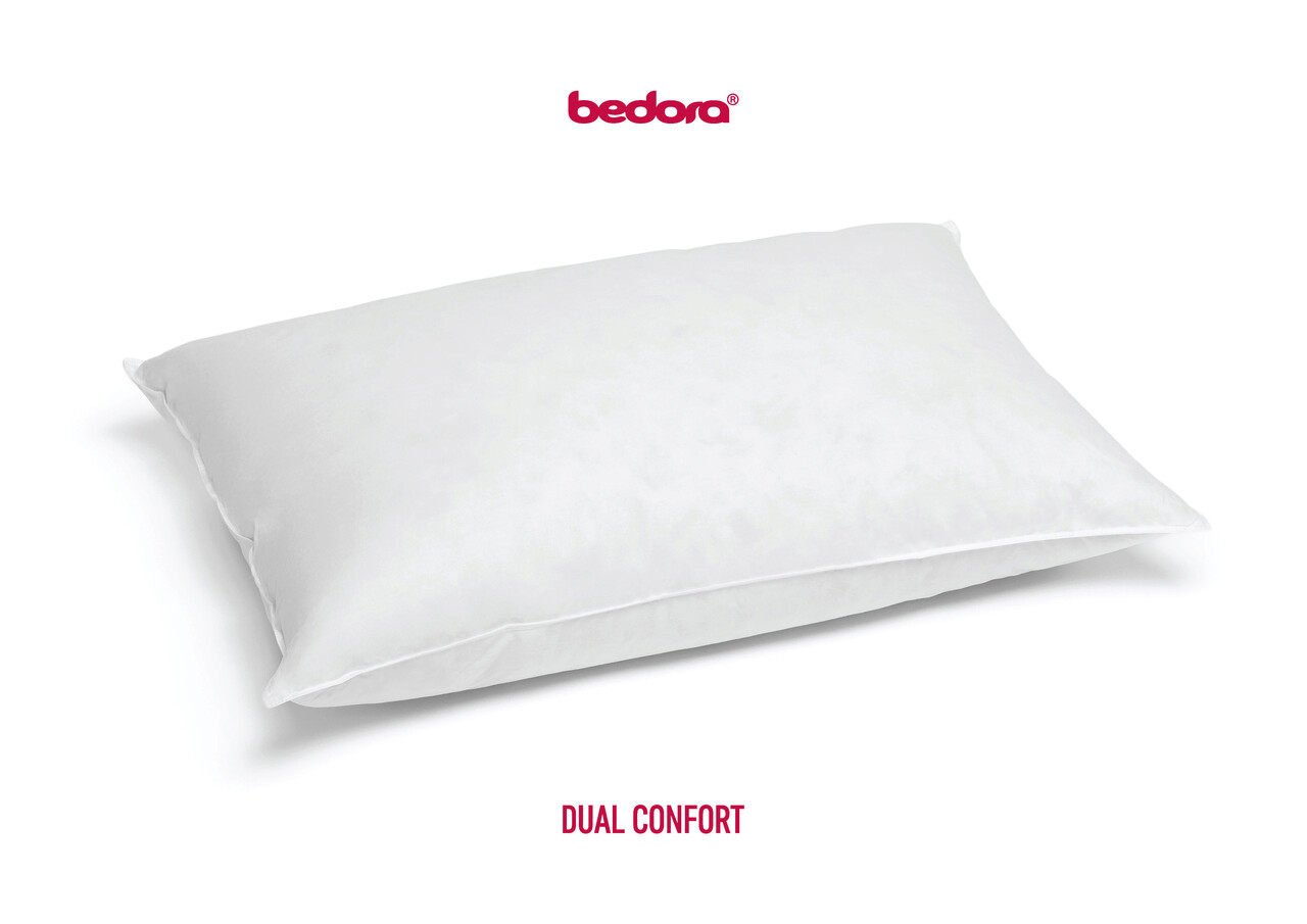 Bedora Dual Hybrid Confort Párna, 100% Puff és Liba Pehely, 50 X 70 Cm