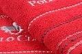 Beverly Hills Polo Club 2 db Kéztörlő, Red, 50 x 100 cm, 100% pamut