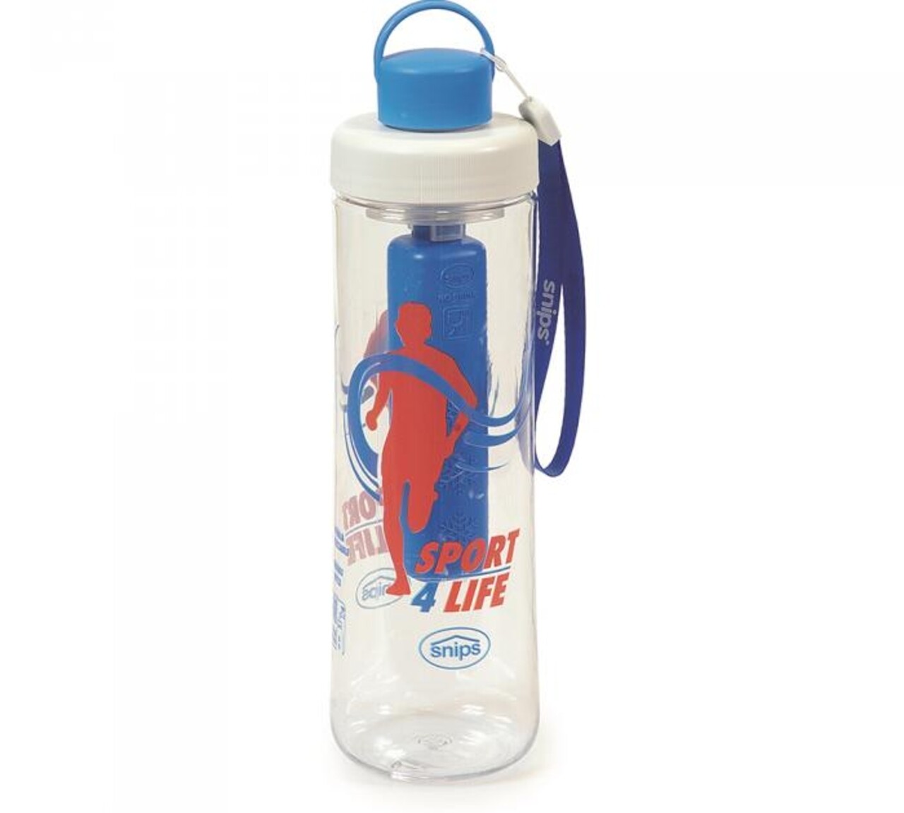Snips Vizespalack hűtővel, Sport Ice Water, 0,75 L, tritán