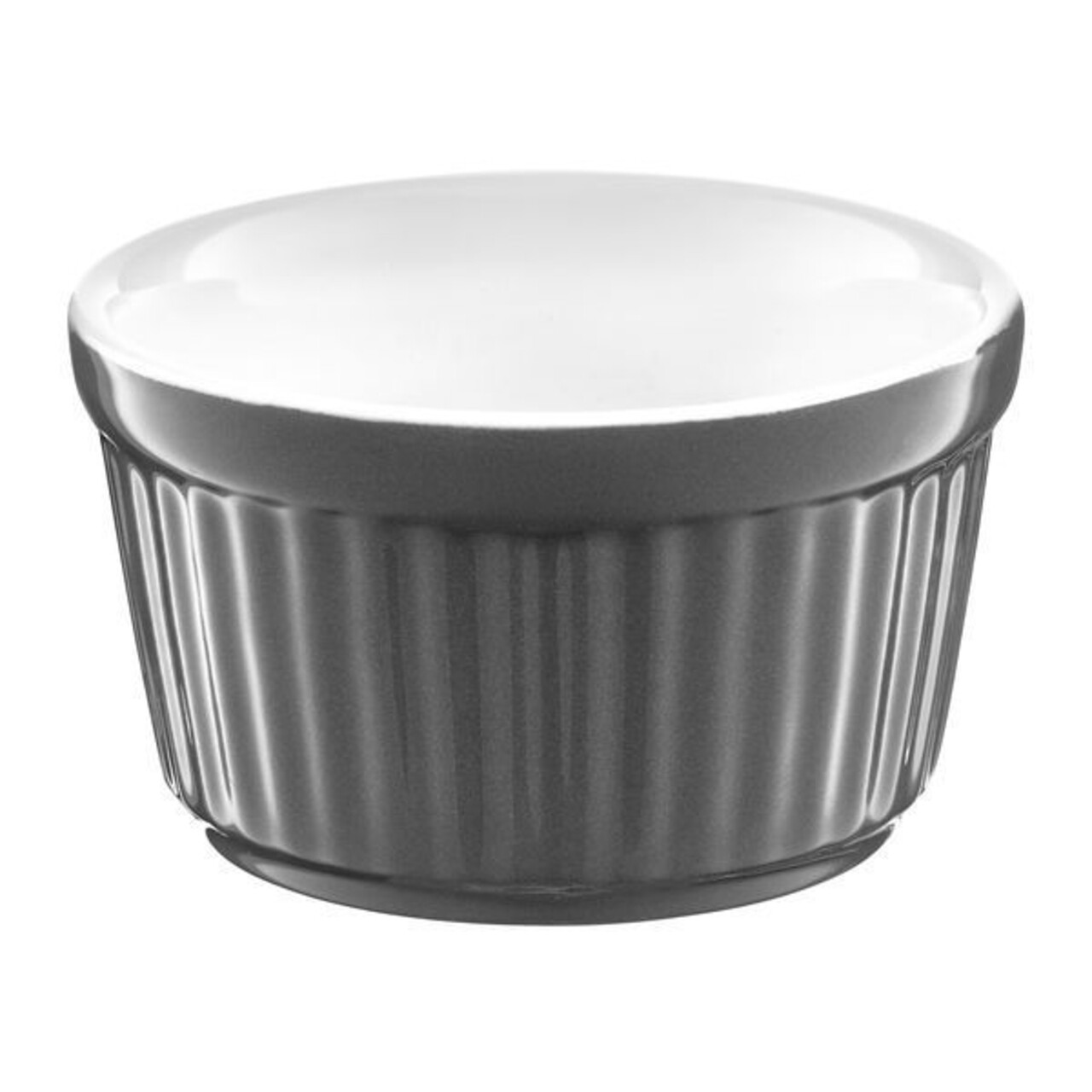 Ambition Sütőedény, 9 cm, 150 ml, kerámia, szürke