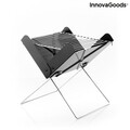 Foldecue InnovaGoodsMini hordozható összecsukható faszenes grill, 31x28x30 cm