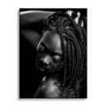 African Profile Üvegkép, Versa, 60x80 cm