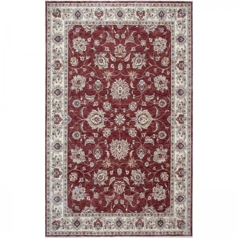Eko Szőnyeg, ALT 05 - Red, Ivory, 100% poliészter,  80 x 150 cm