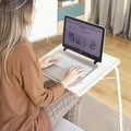 Reggeliző/ laptop asztalka, InnovaGoods, összecsukható, állítható,  53x39x70 cm