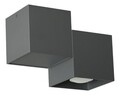 Lampex Mennyezeti lámpa, Kraft 1 Black, GU10, 40W