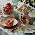 Tognana 18 darabos Étkészlet, Madison Costa Rica, porcelán, színes
