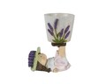 Lavander Girl Virágcserép, Decoris, 15.5 x 10.5 x 19 cm, poligyanta
