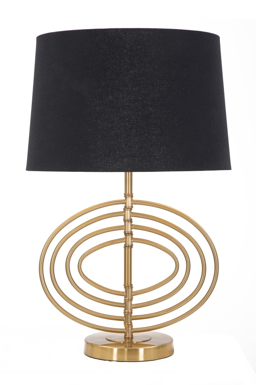 Fluy Éjjeli lámpa, Mauro Ferretti, 1 x E27, 40W, fekete/aranyszín