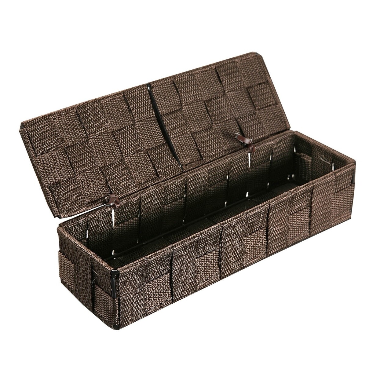 Nali tároló doboz, Versa, 26x8x6 cm, csokoládé