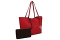 Beverly Hills Polo Club pénztárca táska, 402, ökológiai bőr, piros / barna