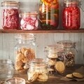 Tárolótartály fedéllel, Kilner, Oliver, 0,35 L, üveg, átlátszó