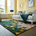 Illusion Prism Green / Multi szőnyeg 80X150 cm