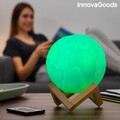 RGB LED Lámpa, újratölthető Planeta Pamant Worldy InnovaGoods