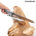 Kutway Kenyérvágó kés állítható vágásvezetővel, InnovaGoods, 34.6 cm, rozsdamentes acél