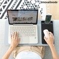Deskion InnovaGoods Hordozható laptop asztal, 57.5x30.5 cm, MDF/poliészter