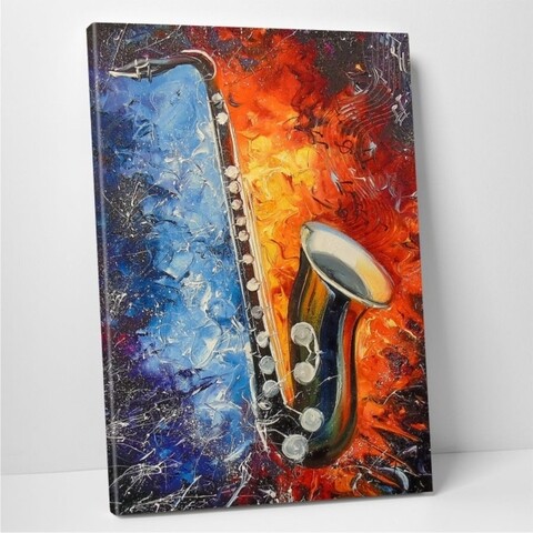 Paulus díszfestmény, Modacanvas, 50x70 cm, vászon, tarka