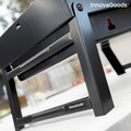 BearBQ InnovaGoods Hordozható összecsukható grill faszén használatra, 41x28x20 cm