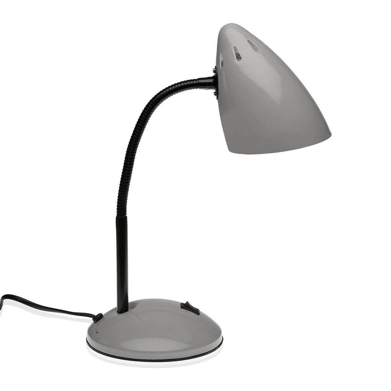 Study Neo asztali lámpa, Versa, 1 x E27, 60W, 16x14x40 cm, fém, szürke