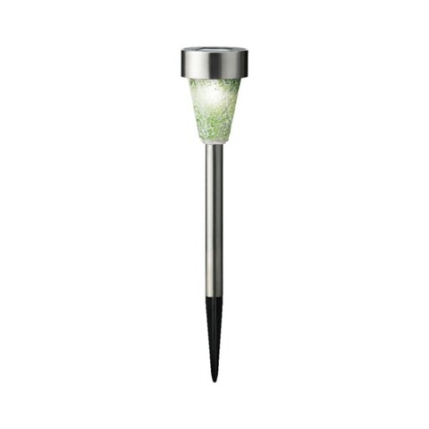 Stake Kerti lámpa, Lumineo, 7.3x28 cm, rozsdamentes acél, zöld
