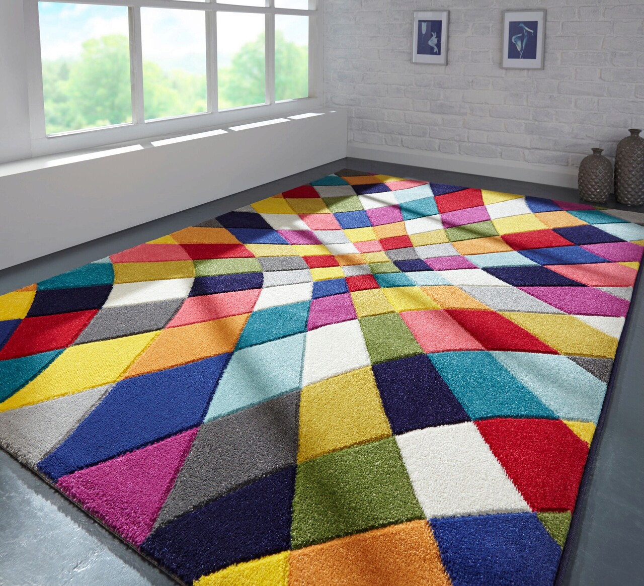 Flair rugs spectrum rhumba szőnyeg, flair szőnyegek, 160 x 230 cm, 100% polipropilén, többszínű