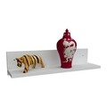 Novella K5 Fali polc, Furny Home, 60x14,5x14,5 cm, fehér/mogyoró