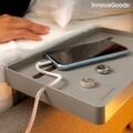 InnovaGoods Bedten univerzális ágy polc, 30x19 cm, otel/ABS