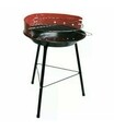 Grillsütő Ø33 cm, fém, piros