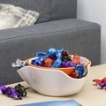 InnovaGoods  Tál Snack 2 az 1-ben Snack Bowl, 20 x 8 cm, polikarbonát