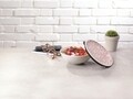Ebédtál fedéllel, Villeroy & Boch, To Go Rose Tál M, vízzáró, 350 ml, prémium porcelán / szilikon