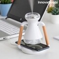 Umidificator cu difuzor de aroma si incarcator wireless 3-in-1 Misvolt InnovaGood