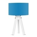 Casa Parasio lámpa, 25x25x45 cm, 1x E27, 60 W, kék / fehér