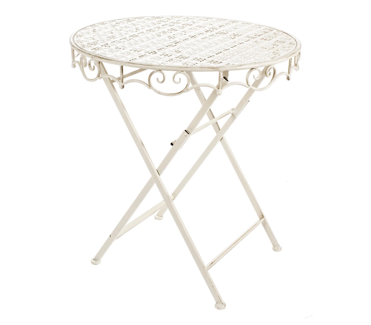 Table Összecsukható asztal, Bizzotto, Ø70 x 74 cm, acél