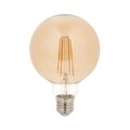 Sage LED Izzó, G95 Gün Işığı Amber, 7 W, 3000K, 720 Lm, üveg