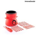 Fonlat InnovaGoods csokoládé fondue készítő tartozékokkal, 25W, 300 ml