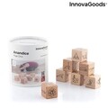 Anandice InnovaGoods Jógakocka szett, 7 darabos, fa