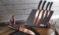 Berlinger 5 darabos Kés szett tartóval, Rose Gold, rozsdamentes acél