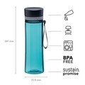 Sticla plastic 600 ml Aveo, Aqua Blue - Aladdin