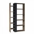 Lift Könyvespolc, Homitis, 80x29x150.5 cm, barna/antracit